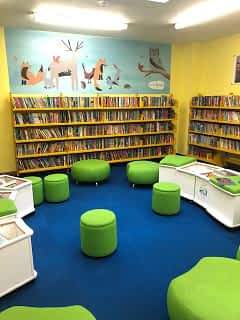 Newmarket library children's area 