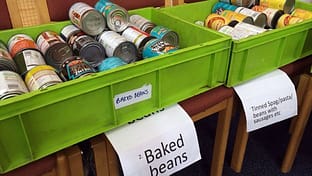 reverse advent calendar - what is a food bank 