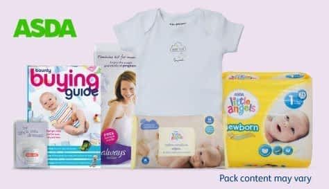 asda free baby pack